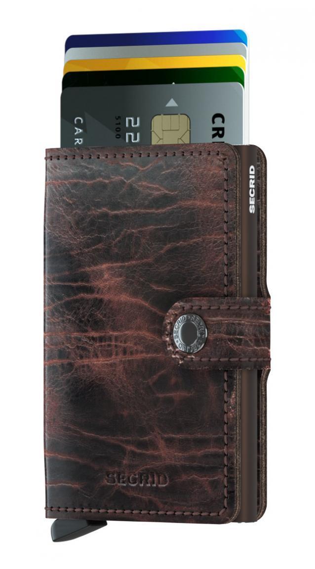 Secrid Miniwallet Sicherheitskartenetui Dutch Martin cacao-brown