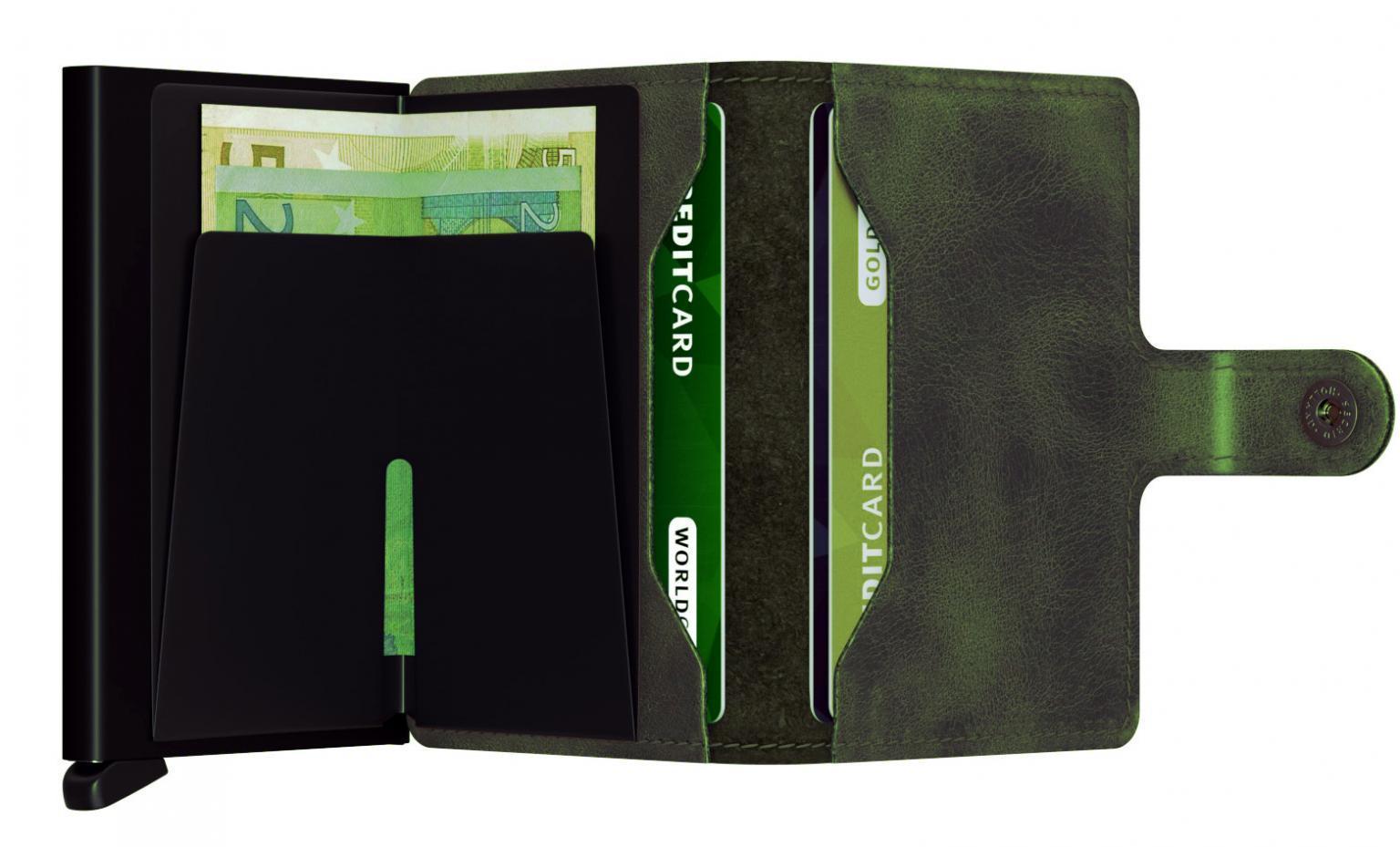 Secrid Miniwallet Vintage Olive-Black