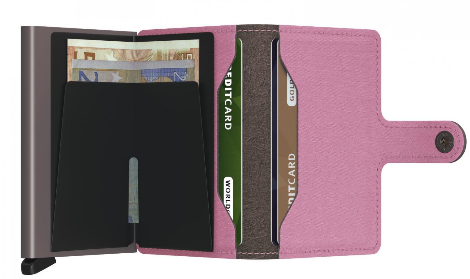 Secrid Miniwallet Yard Rose Vegan RFID Kartenschutz