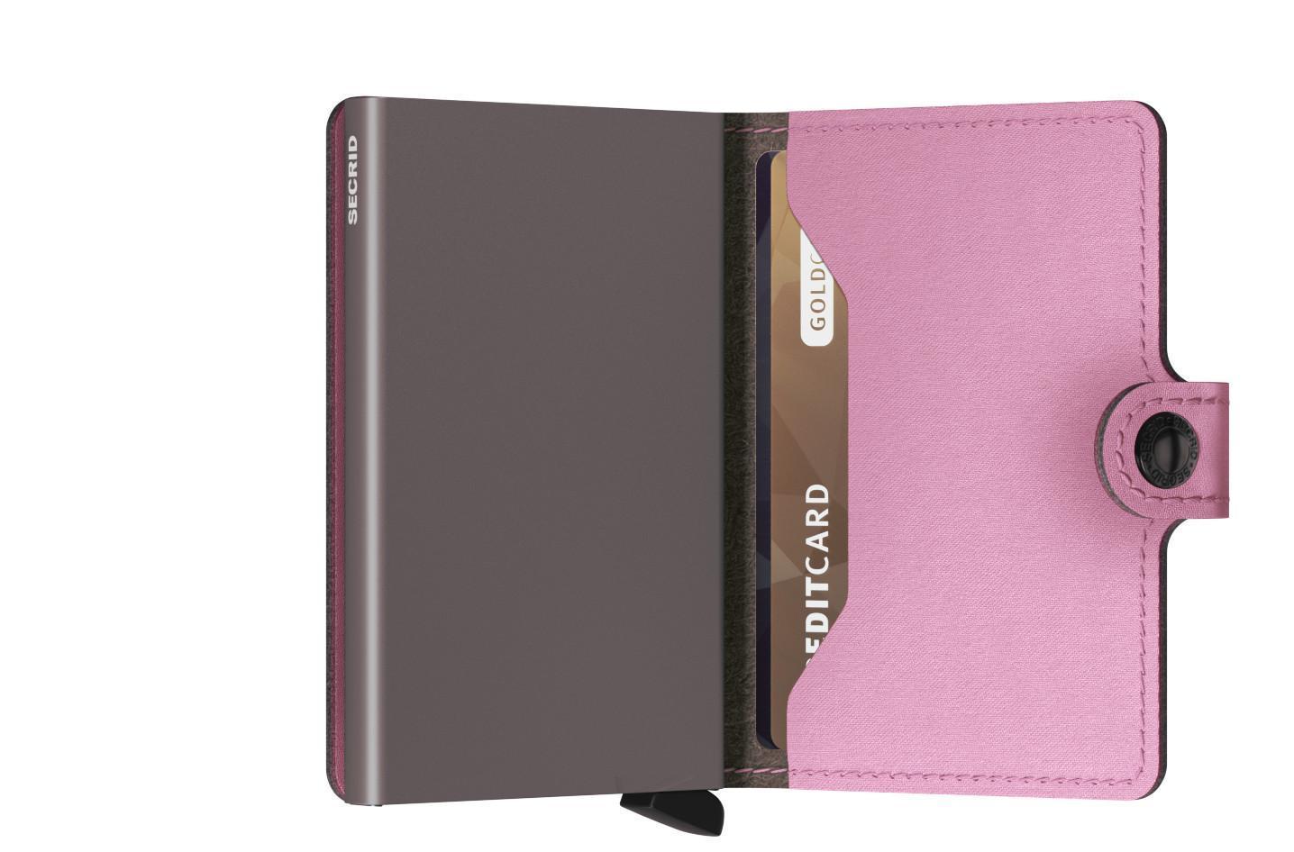 Secrid Miniwallet Yard Rose Vegan RFID Kartenschutz