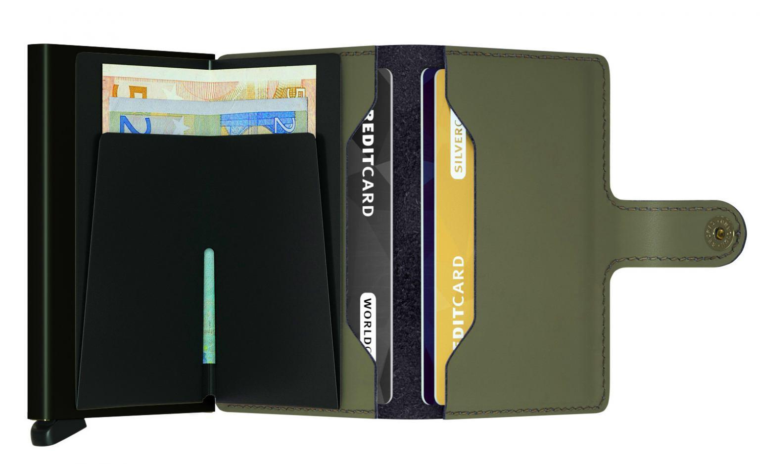 Secrid Schutzetui Chipkarten RFID Miniwallet Matte Green