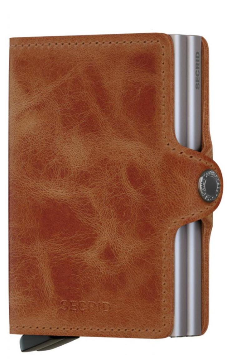 Secrid Schutzetui RFID Chipkarten Twinwallet Vintage Cognac