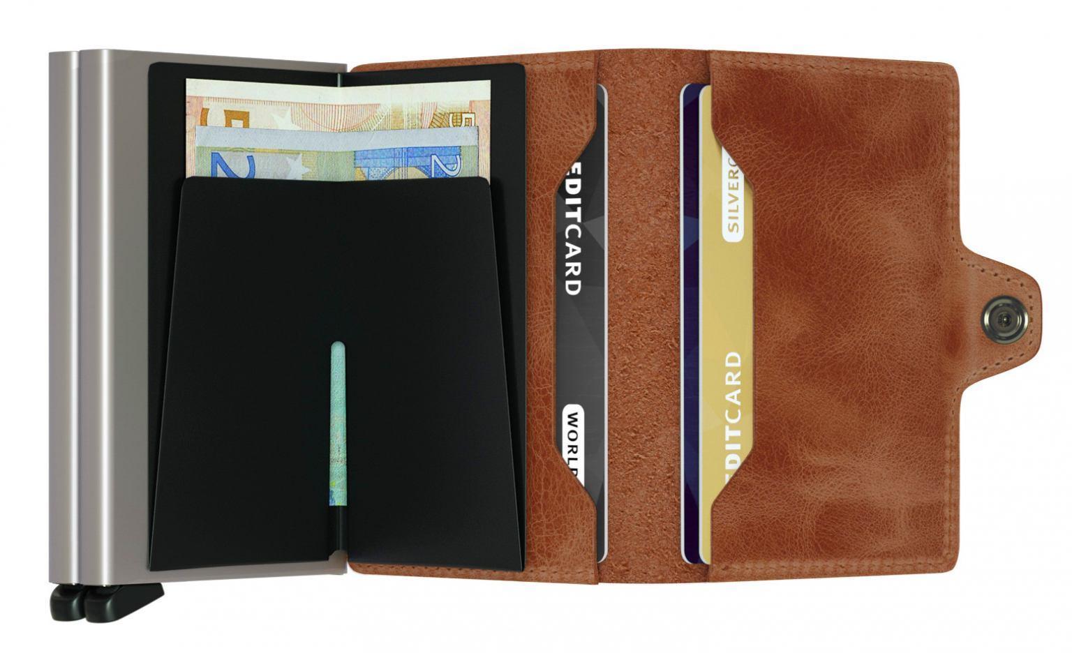 Secrid Schutzetui RFID Chipkarten Twinwallet Vintage Cognac