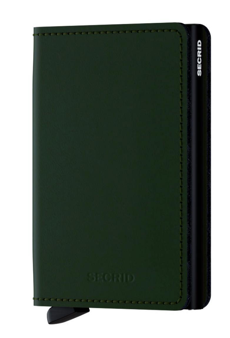 Secrid Slim Wallet Matte Green (Dunkelgrün)