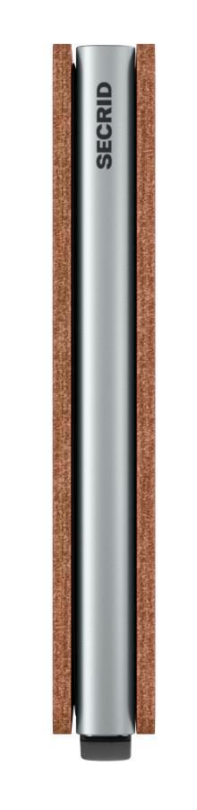 Secrid Slimwallet Geldbörse Etui RFID Schutz Vintage Cognac Alu