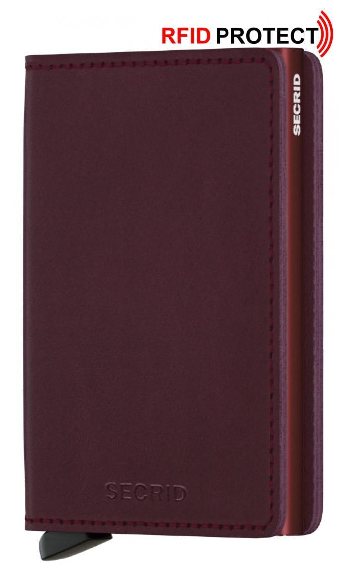 Secrid Slimwallet Kartentäschchen Original Bordeaux