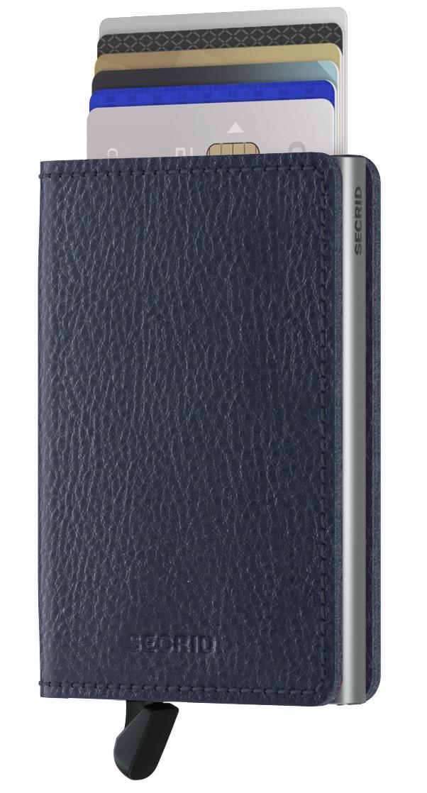 Secrid Slimwallet SVg Navy Silver Kartenschutz