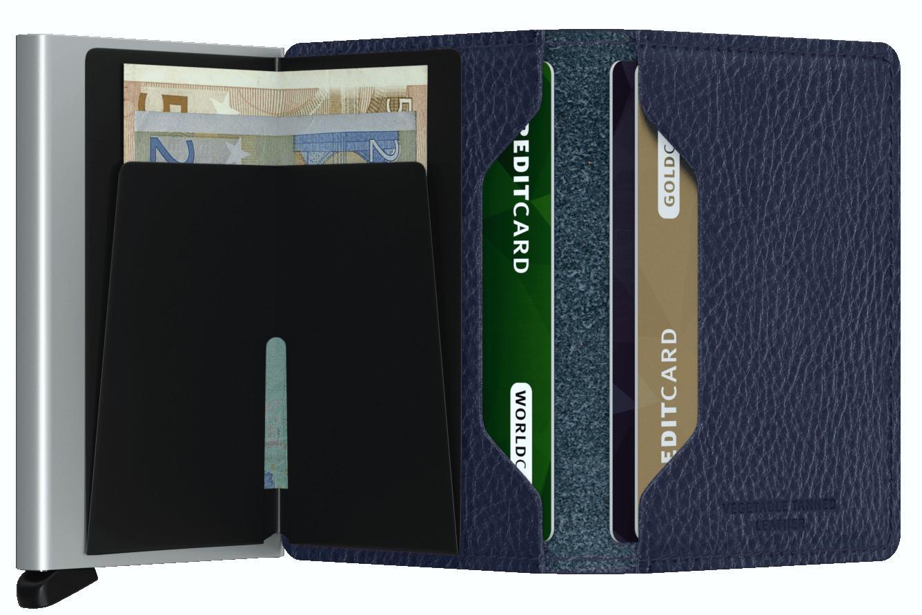 Secrid Slimwallet SVg Navy Silver Kartenschutz