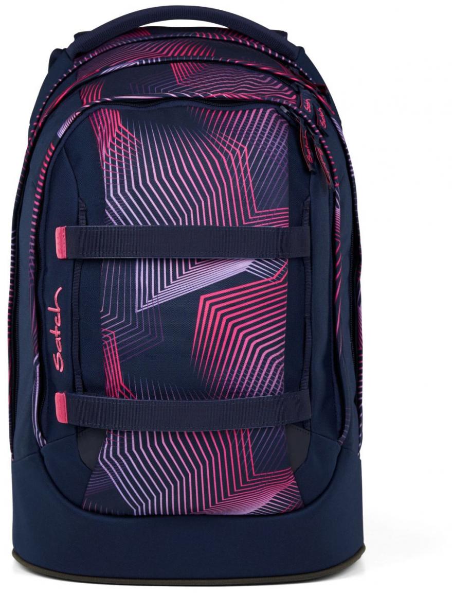 Seismic Pink Schulrucksack Satch Ready to Swap dunkelblau Pack