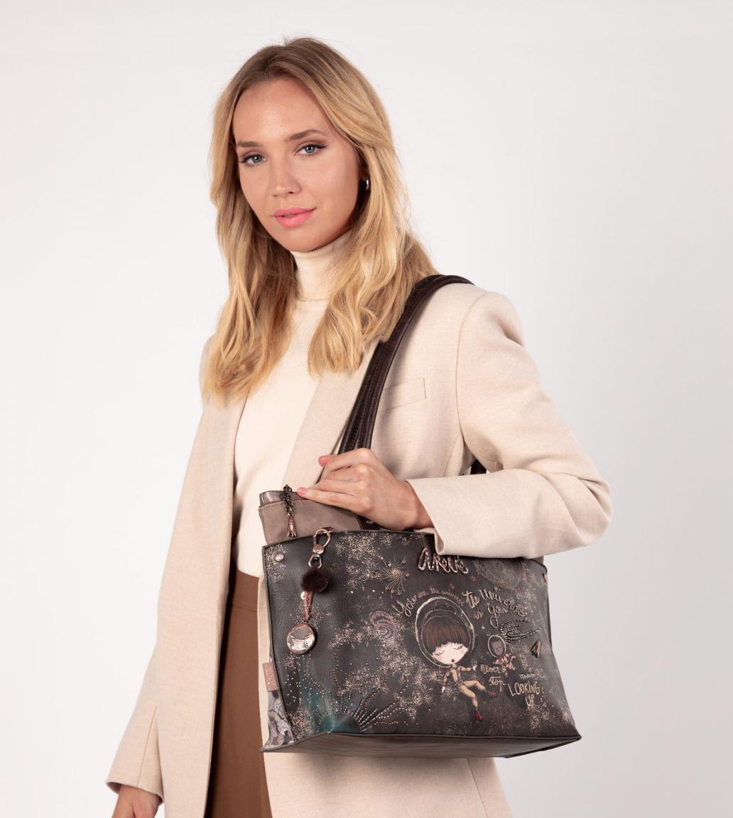 Shopper Anekke Universe Space Stars Planets Braun