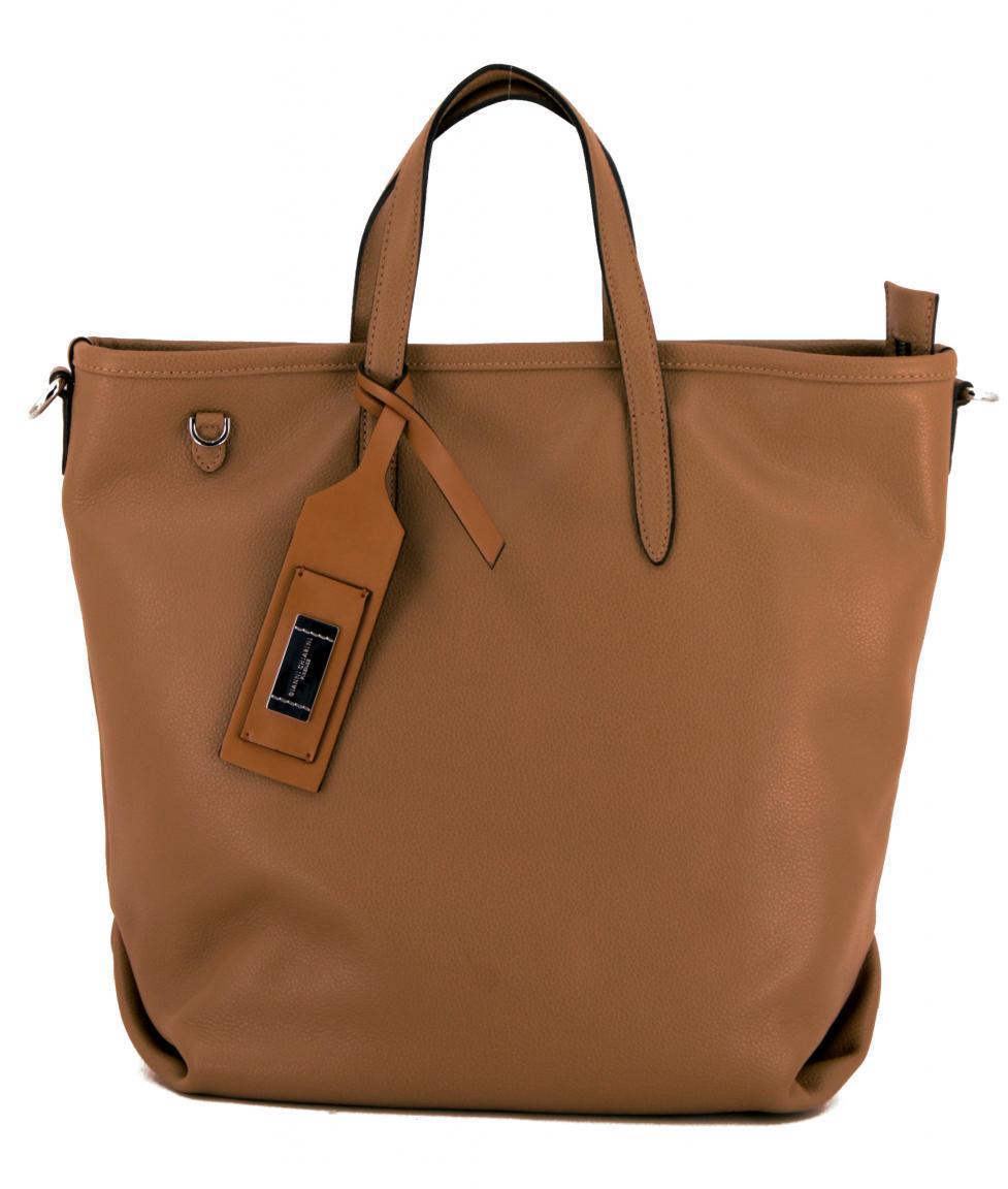 Shopper Atena Gianni Chiarini Leder Cappuccino braun