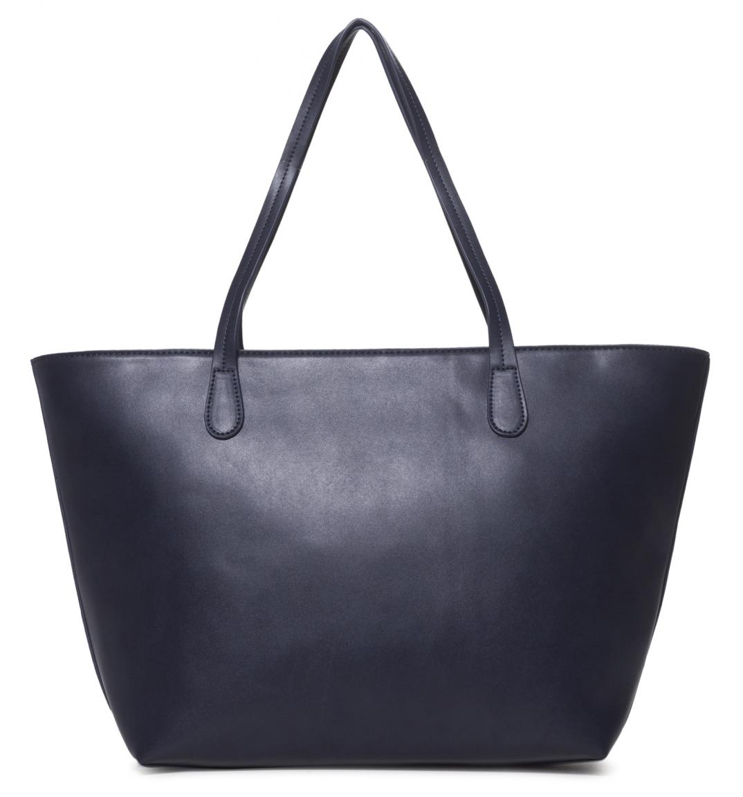 Shopper Desigual Capri Zipper Orangina dunkelblau bestickt