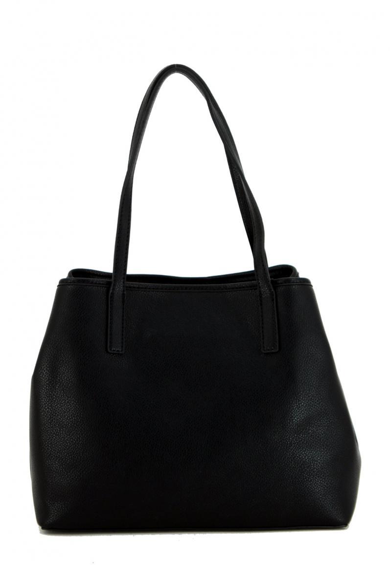 Shopper Guess Vikky braun rosa Logoprint Innentasche