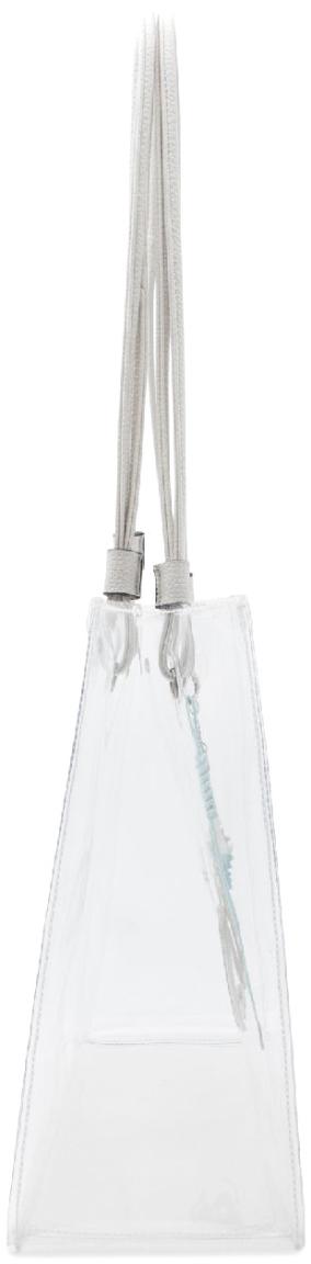 Shopper L.Credi transparent Innentasche grau Reja Seestern