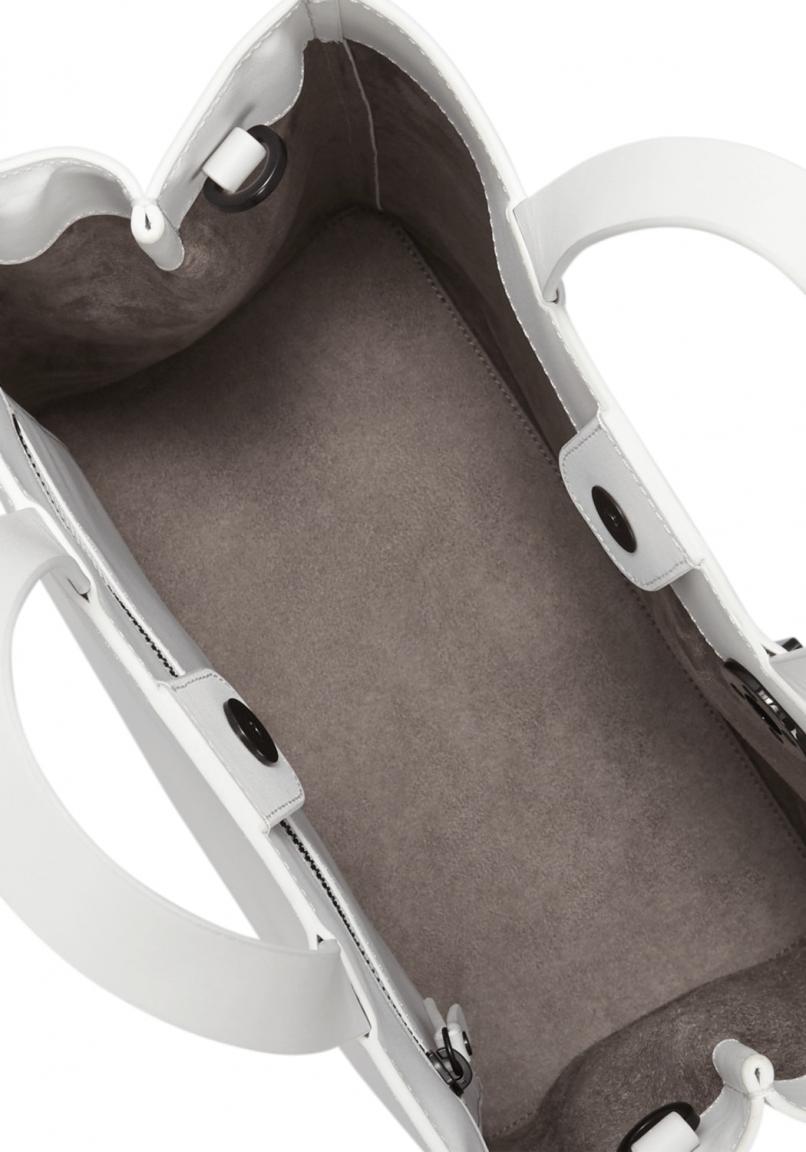 Shopper Liebeskind Paperbag ToteM Optic White Security Tag