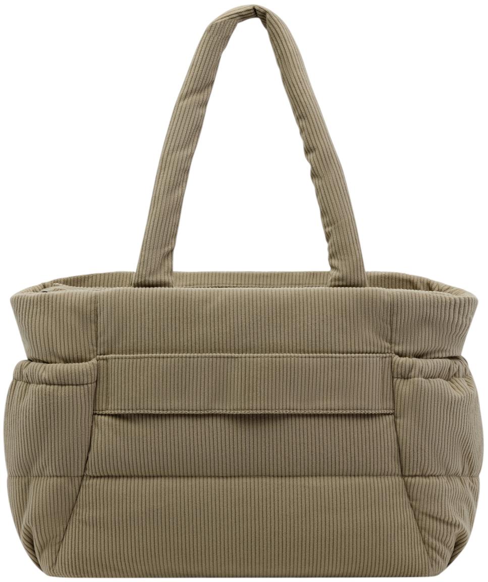 Shopper Medium Kapten and Son Hellvi Cloud Khaki wattiert Rippcord