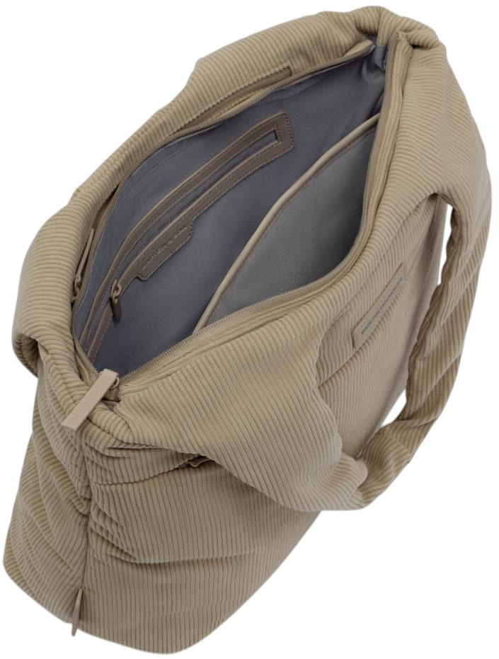 Shoppertasche Kapten and Son Dusty Khaki Cordsamt Skara Cloud weich