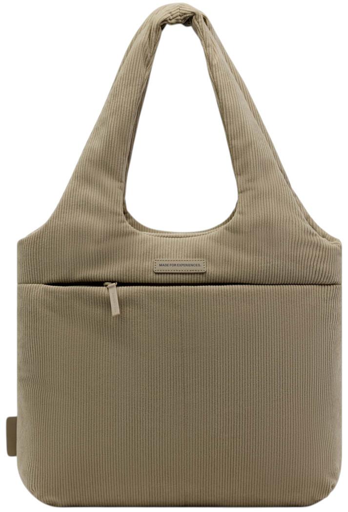 Shoppertasche Kapten and Son Dusty Khaki Cordsamt Skara Cloud weich
