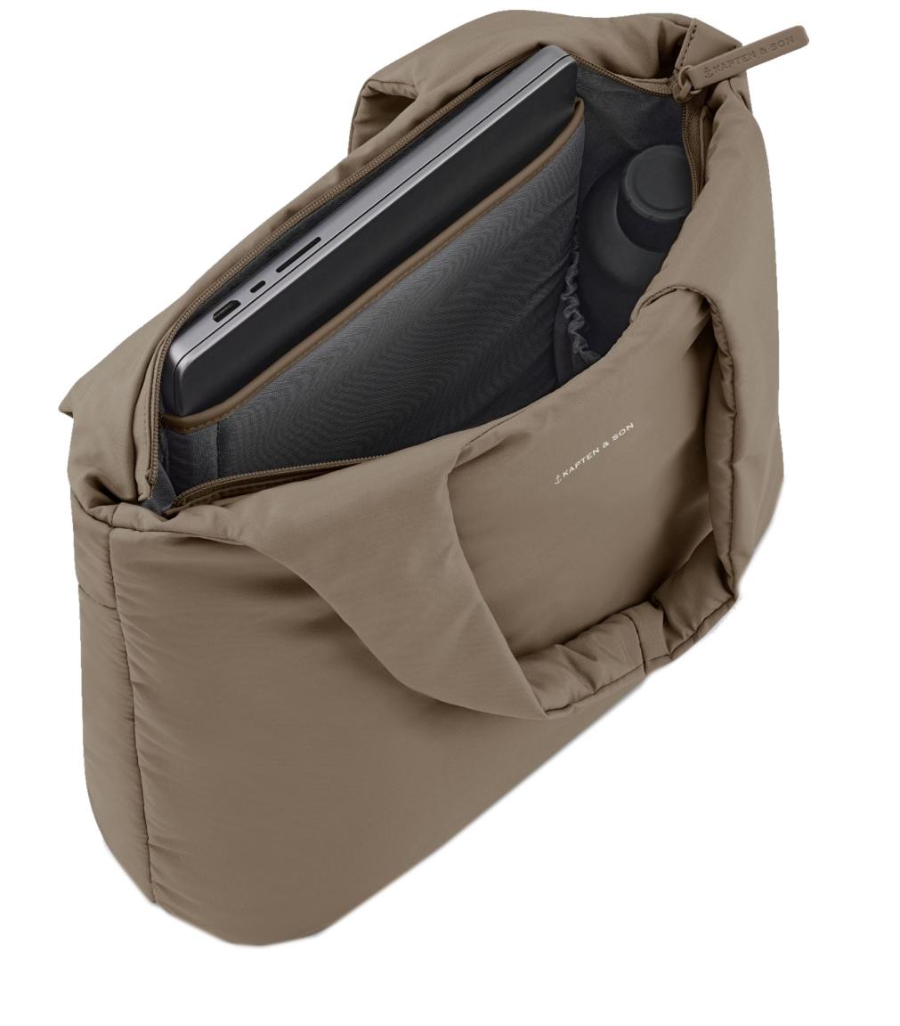 Shoppertasche Kapten and Son Dusty Khaki Cordsamt Skara Cloud weich