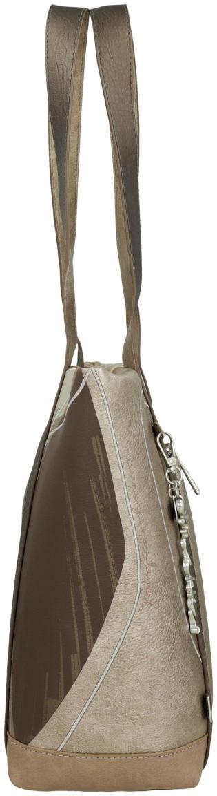 Shoppertasche gold beige braun Anekke Serenis