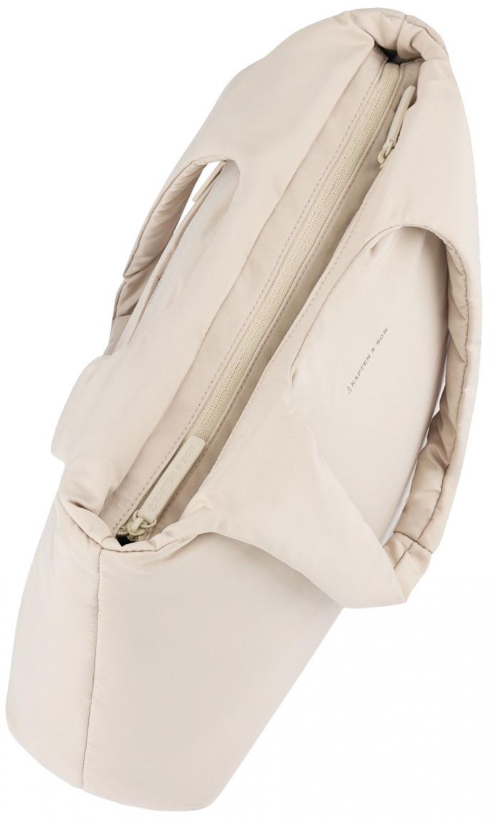 Skara Cloud Shoppertasche Kapten & Son Sandstone wattiert
