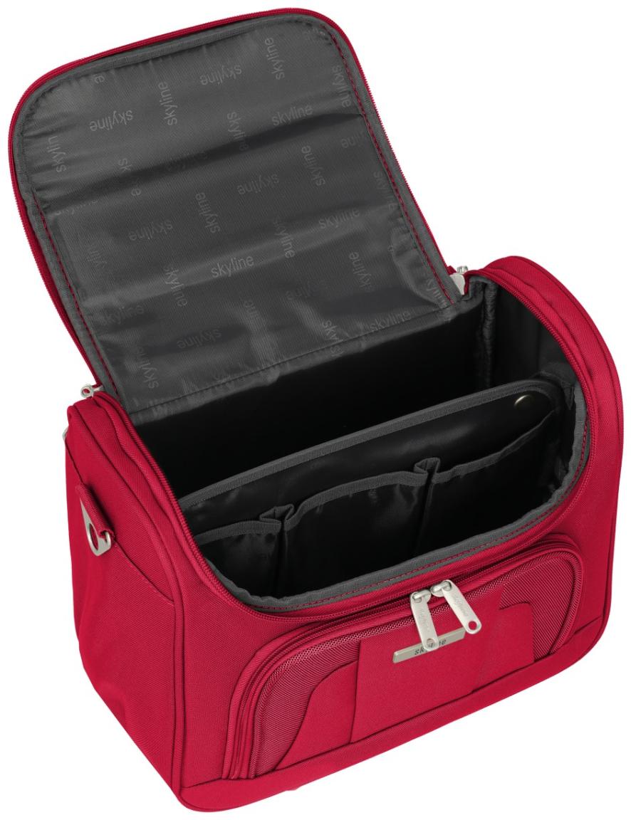 Skyline Beautycase Orlando rot Weichgepäck
