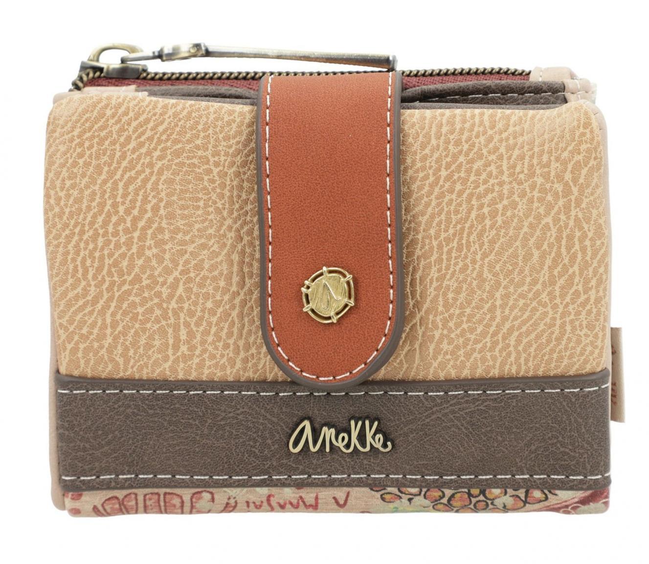 Slim Wallet Anekke Kenya bunt Giraffe