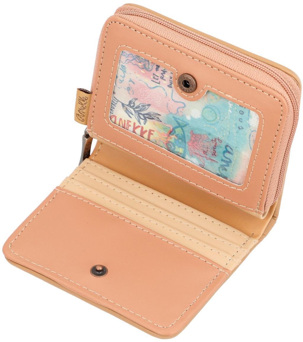 Small Wallet Anekke Mediterranean Bunt Meeresbrise Goldstickerei