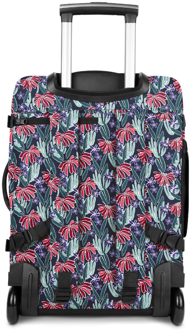 Soft Case Cabaia Edea Koffer Small flexibel Bluemnmuster bunt Reise