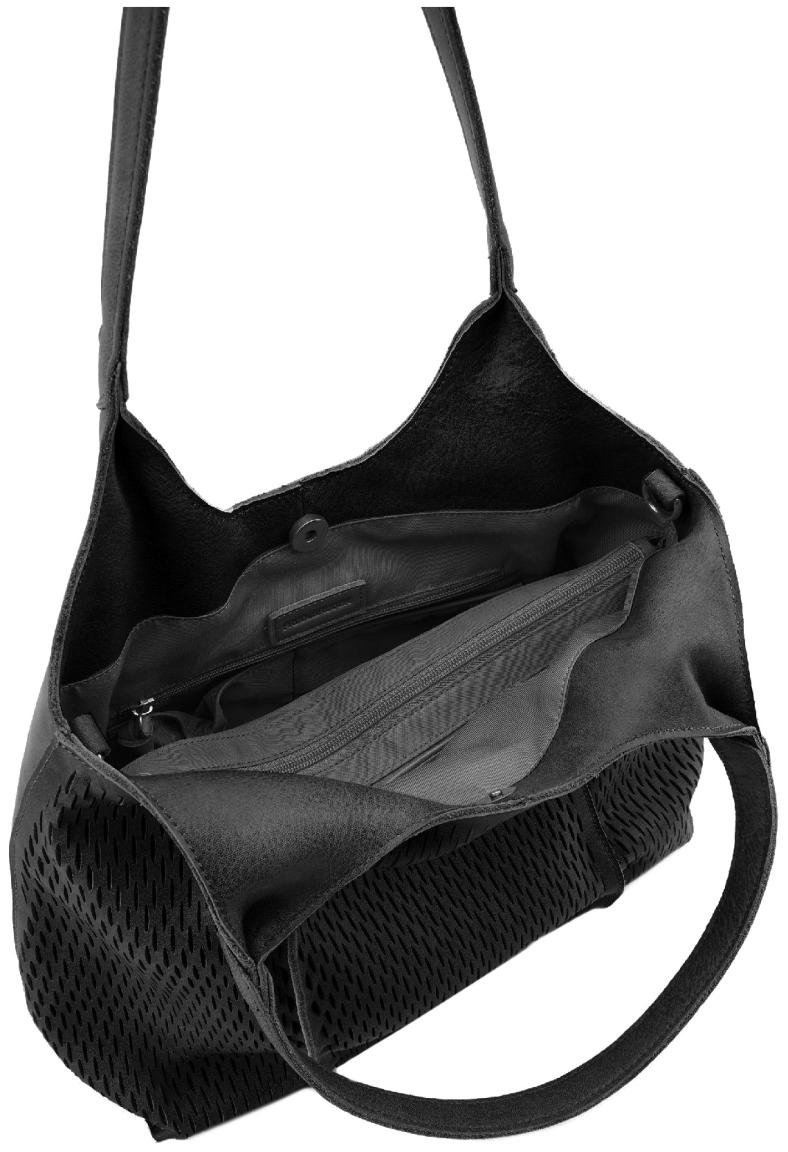 Soft Cut Beuteltasche FREDsBRUDER geräumig klassisch schwarz