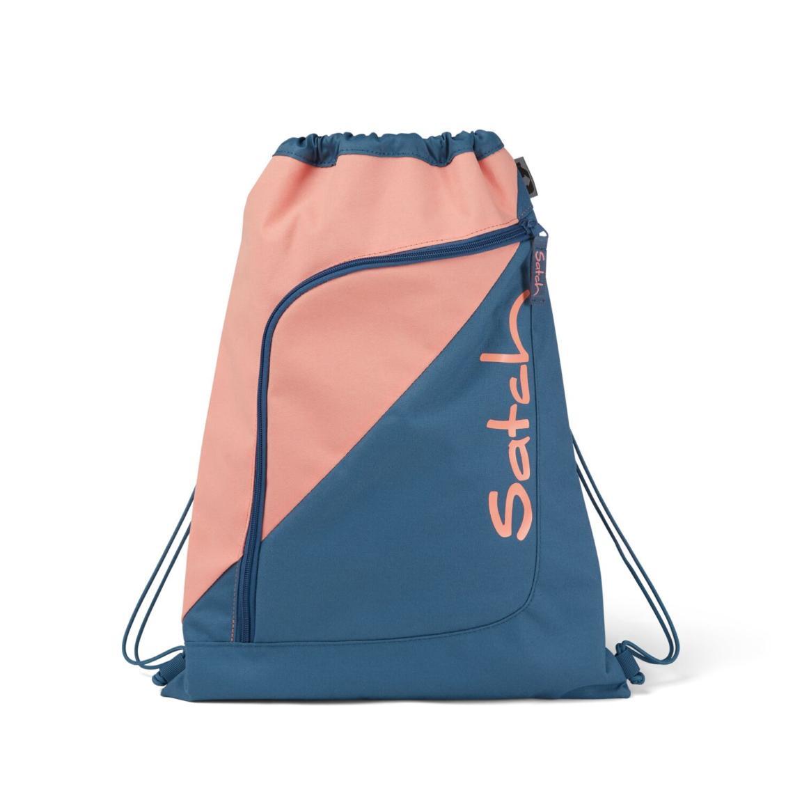 Sportbeutel Satch Free Ride Bluebird rosa blau recycled Rucksack