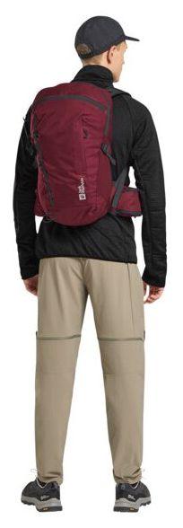 Sportrucksack Cyrox Shape 20 JACK WOLFSKIN Deep Ruby Bluesign