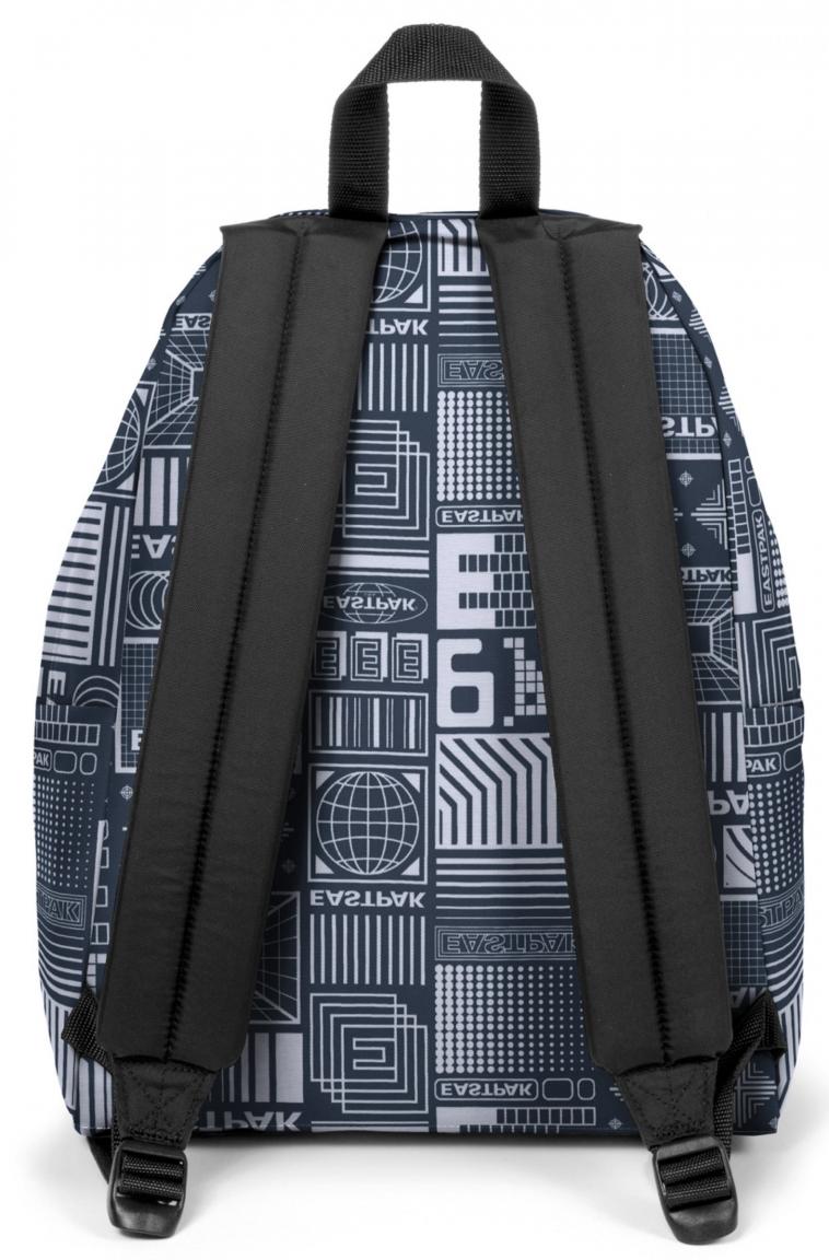 Sportrucksack Eastpak Padded hellgrau orange gepolstert