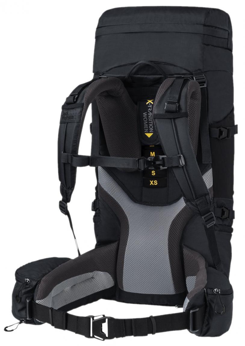 Sportrucksack Jack Wolfskin bordeaux 55 Liter Highland Trail Sangria Red