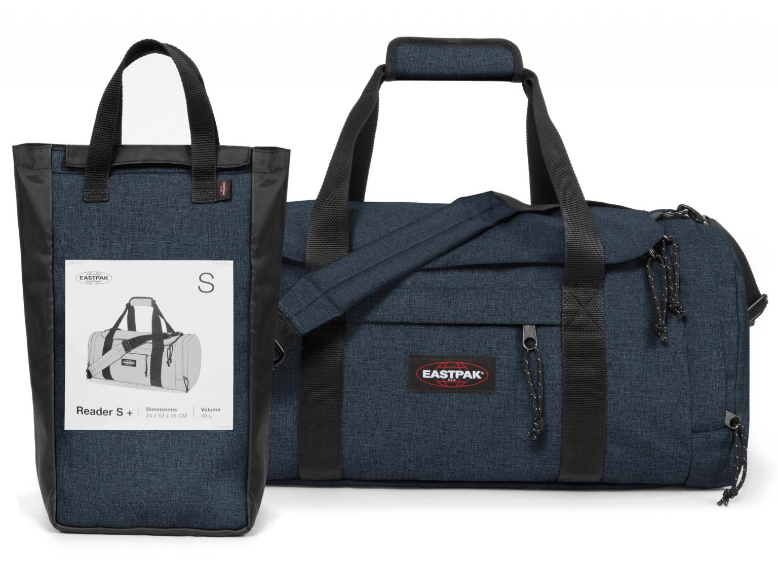 Sporttasche Reader S schwarz Triple Denim jeansblau Eastpak