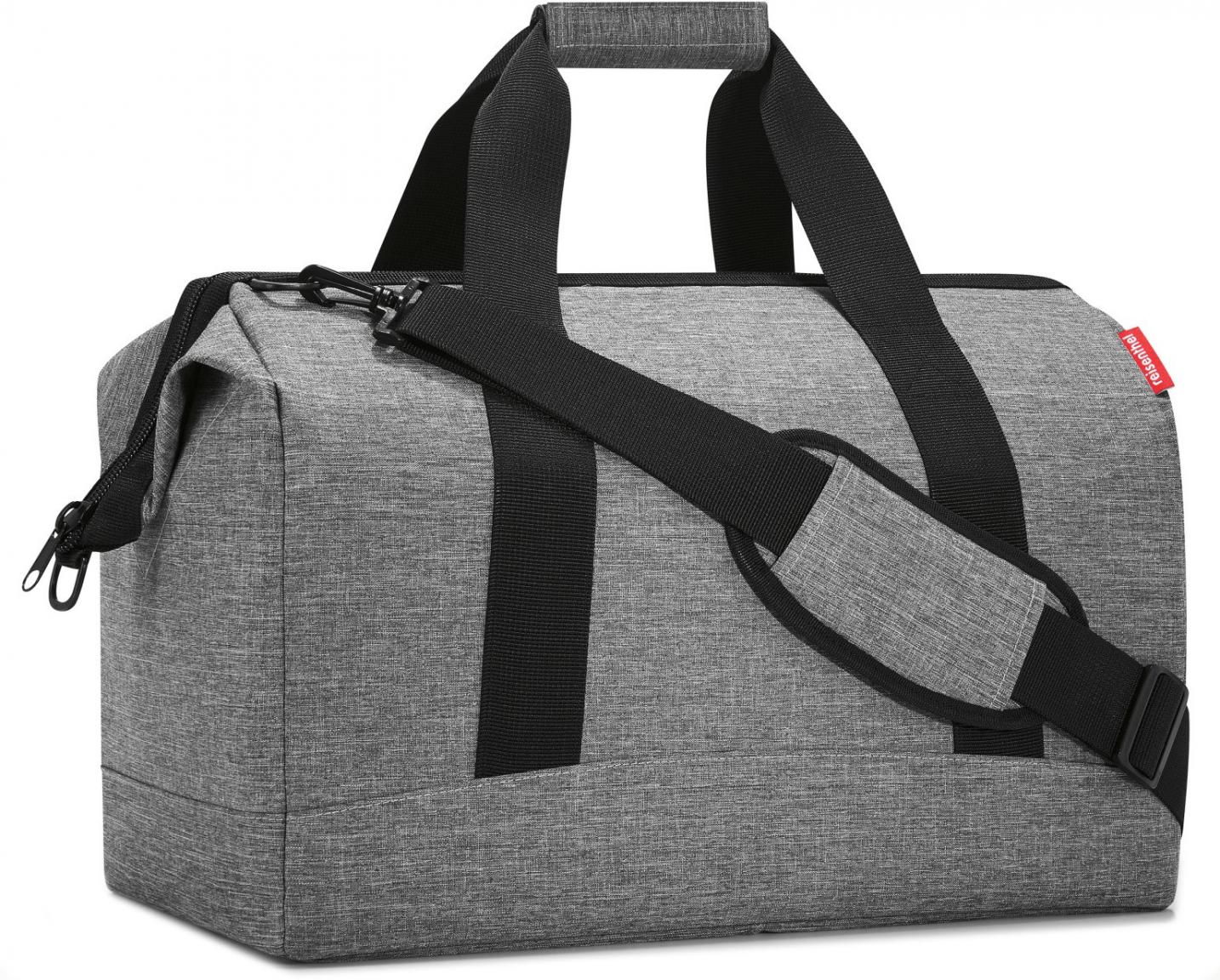 Sporttasche grau meliert reisenthel Allrounder M Twist Silver 