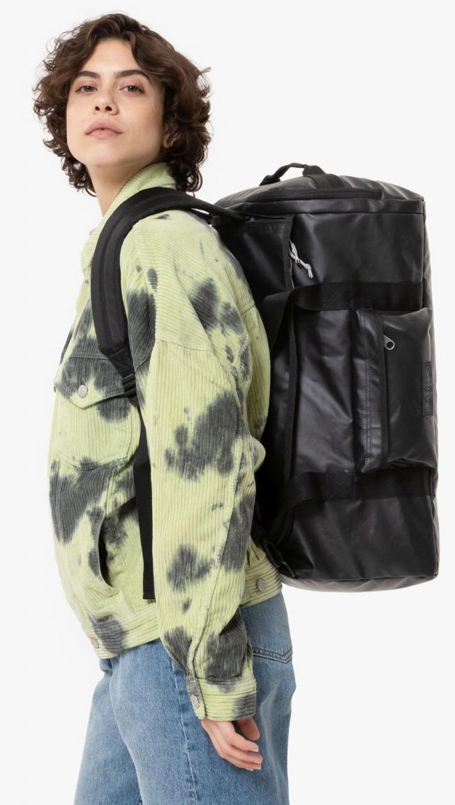 Sporttasche klein DufflR S Eastpak Black beschichtet Tarp