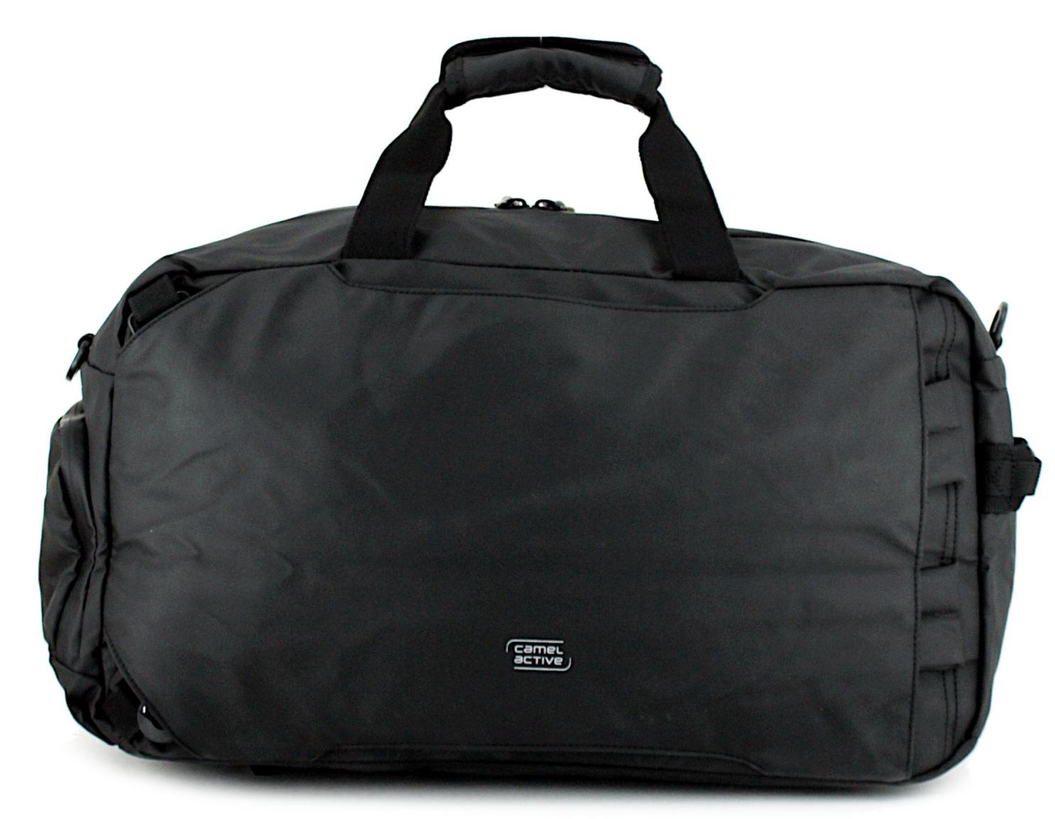 Sporttasche mit Rucksackfunktion Camel Active Palermo schwarz Nylon