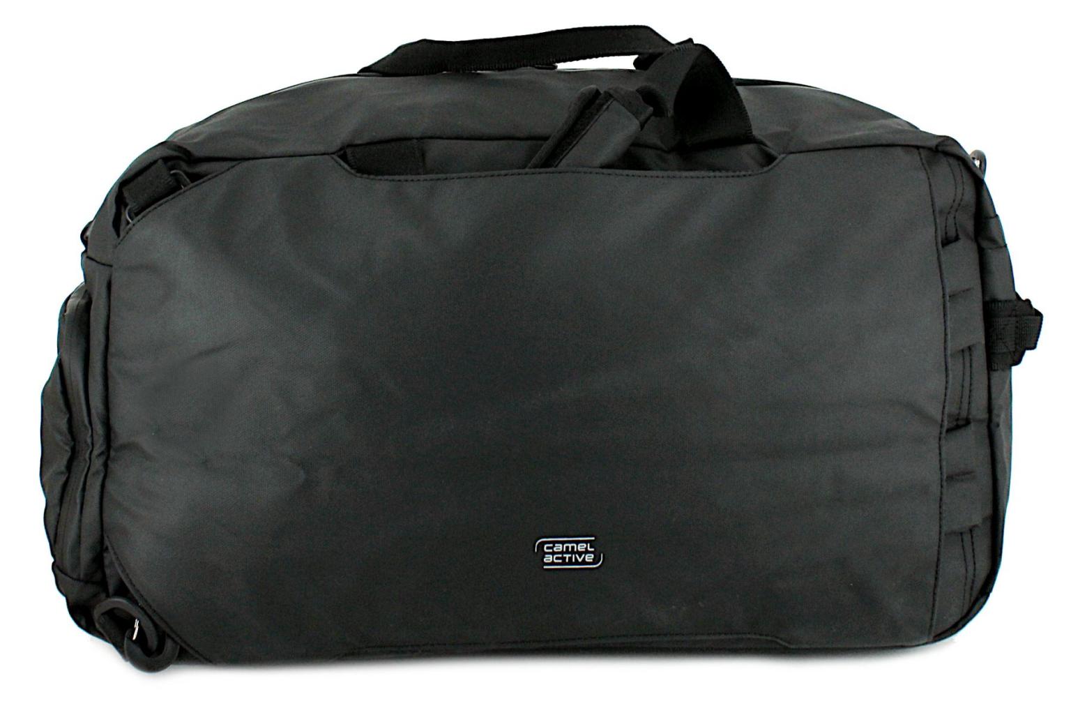 Sporttasche mit Rucksackfunktion Camel Active Palermo schwarz Nylon