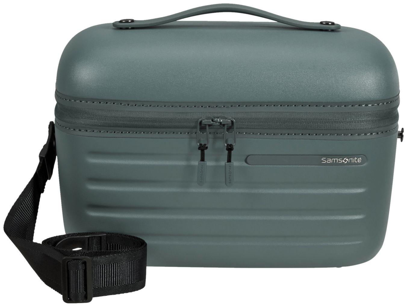 Stackd Forest Samsonite Beauty Case Hartschale recycled grün