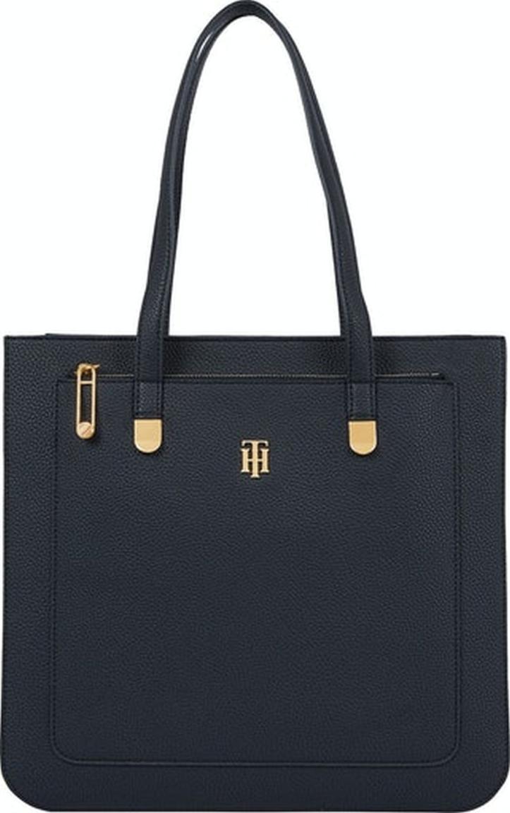 Statement Henkeltasche Tommy Hilfiger Element Tote Corp Dunkelblau Navy Tabletfach