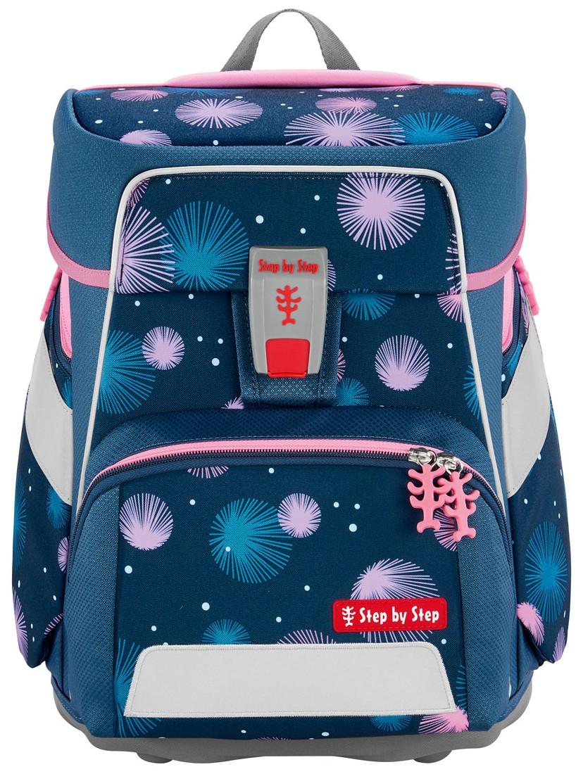 Step by Step Schultaschenset Space Mermaid Delia dunkelblau rosa