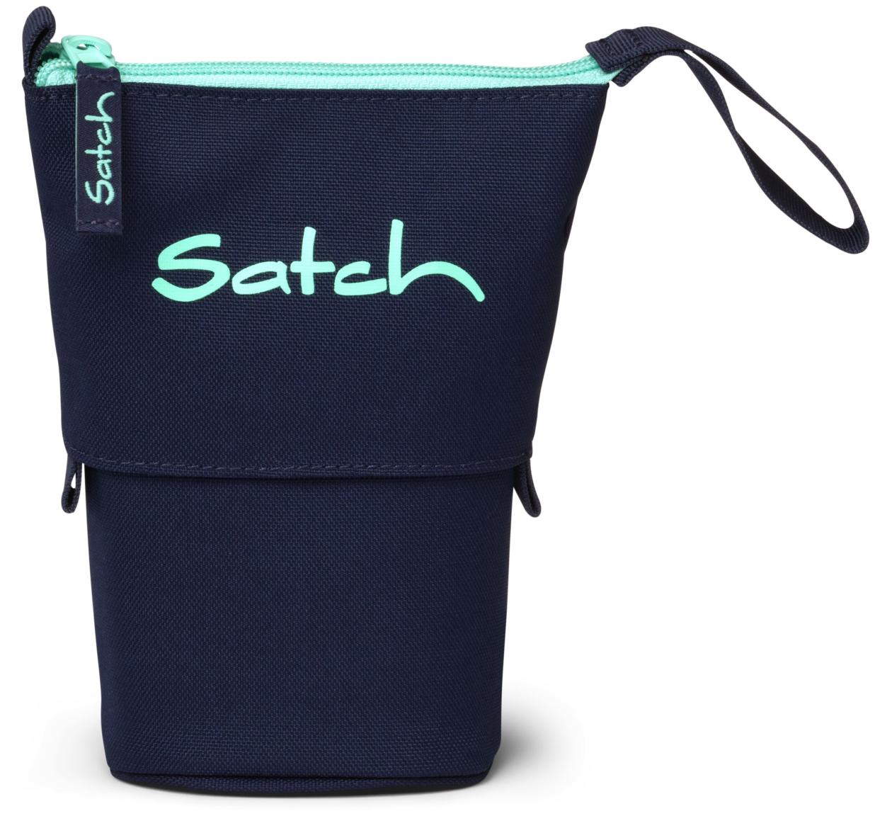 Stiftebecher Pennal Satch Pencil Slider dunkelblau Ocean Mint