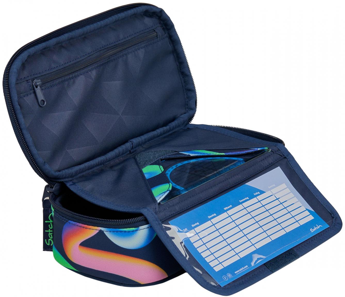 Stiftebox Satch Schule Crazy Twist bunt recycelt Pennal