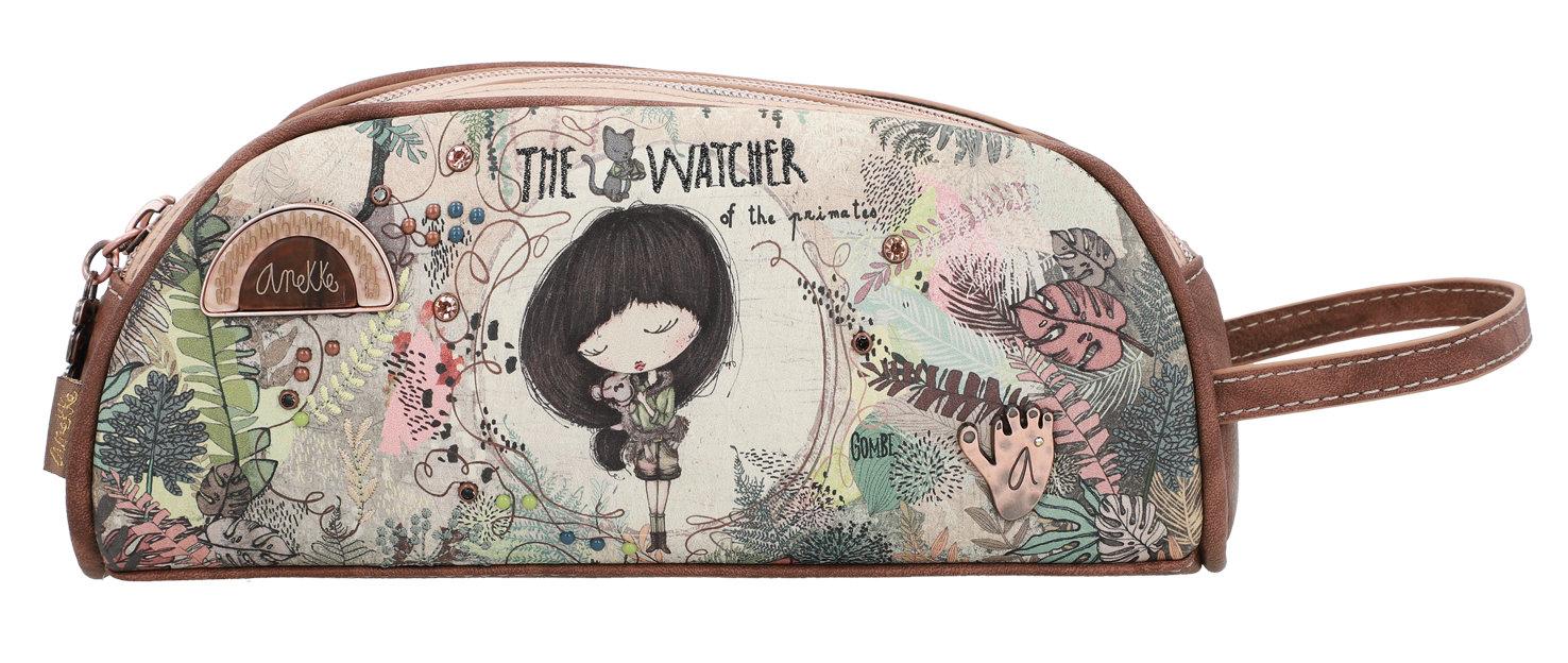 Stifteetui Pencil Case Anekke Jungle Nature braun grün bunt