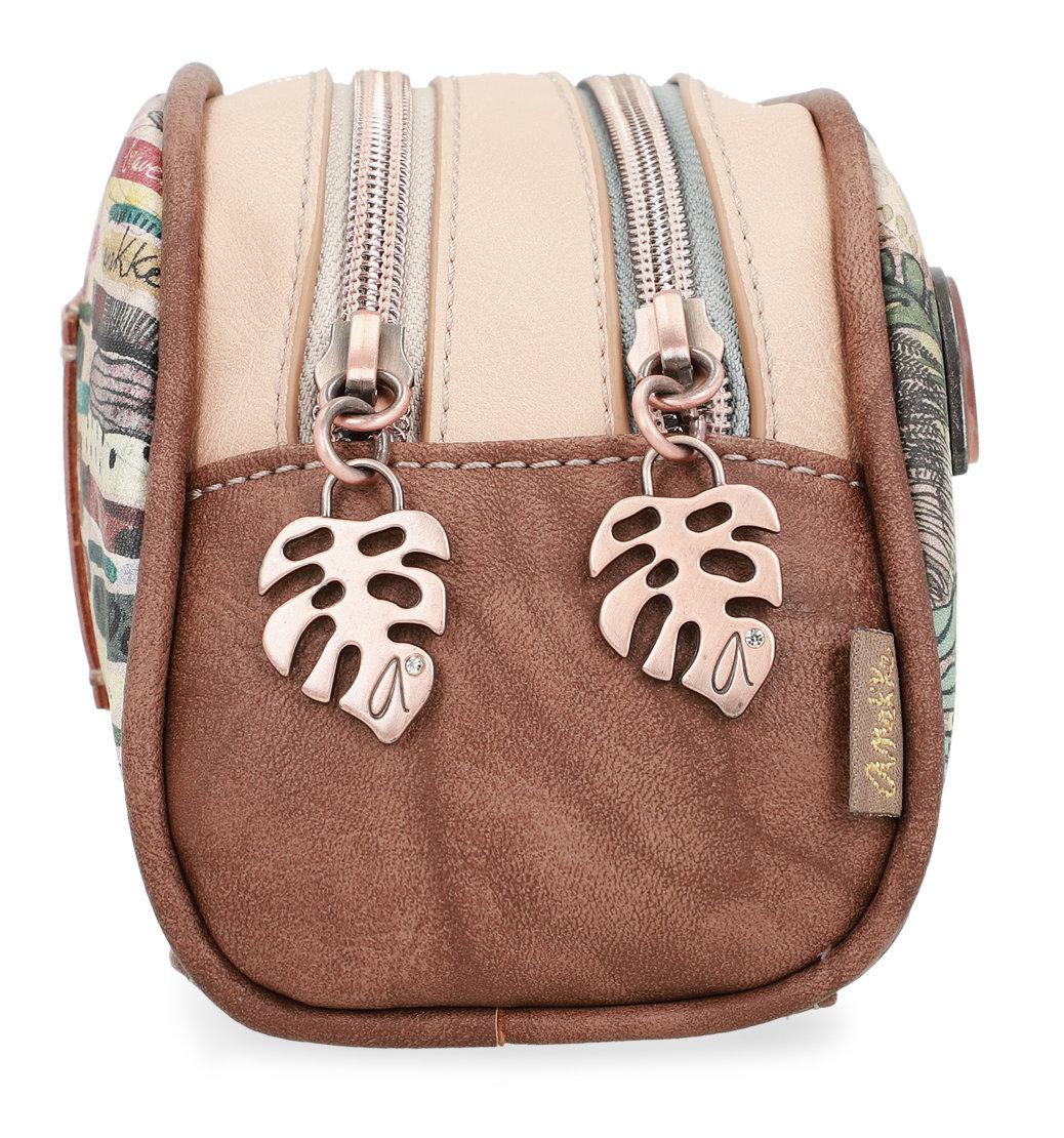 Stifteetui Pencil Case Anekke Jungle Nature braun grün bunt