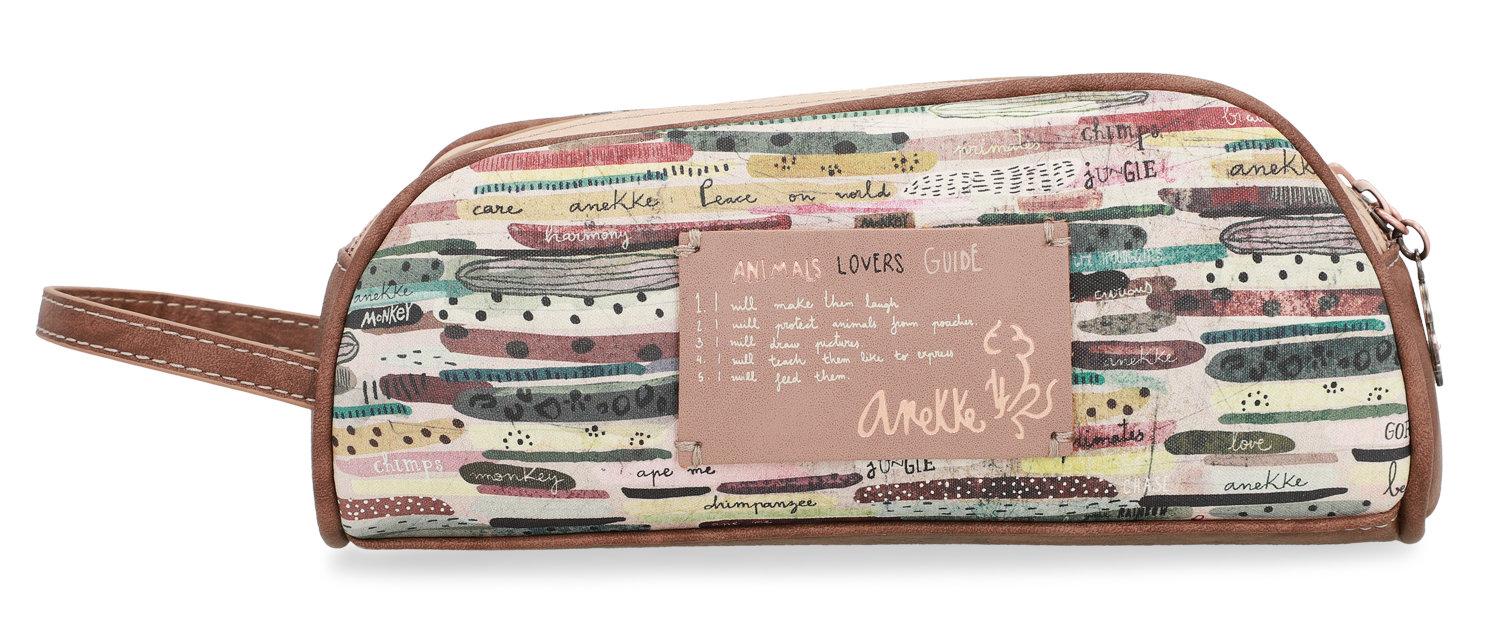 Stifteetui Pencil Case Anekke Jungle Nature braun grün bunt
