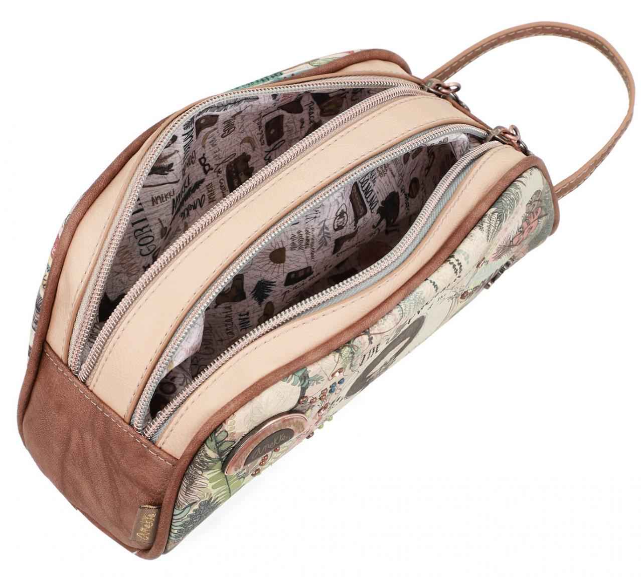 Stifteetui Pencil Case Anekke Jungle Nature braun grün bunt