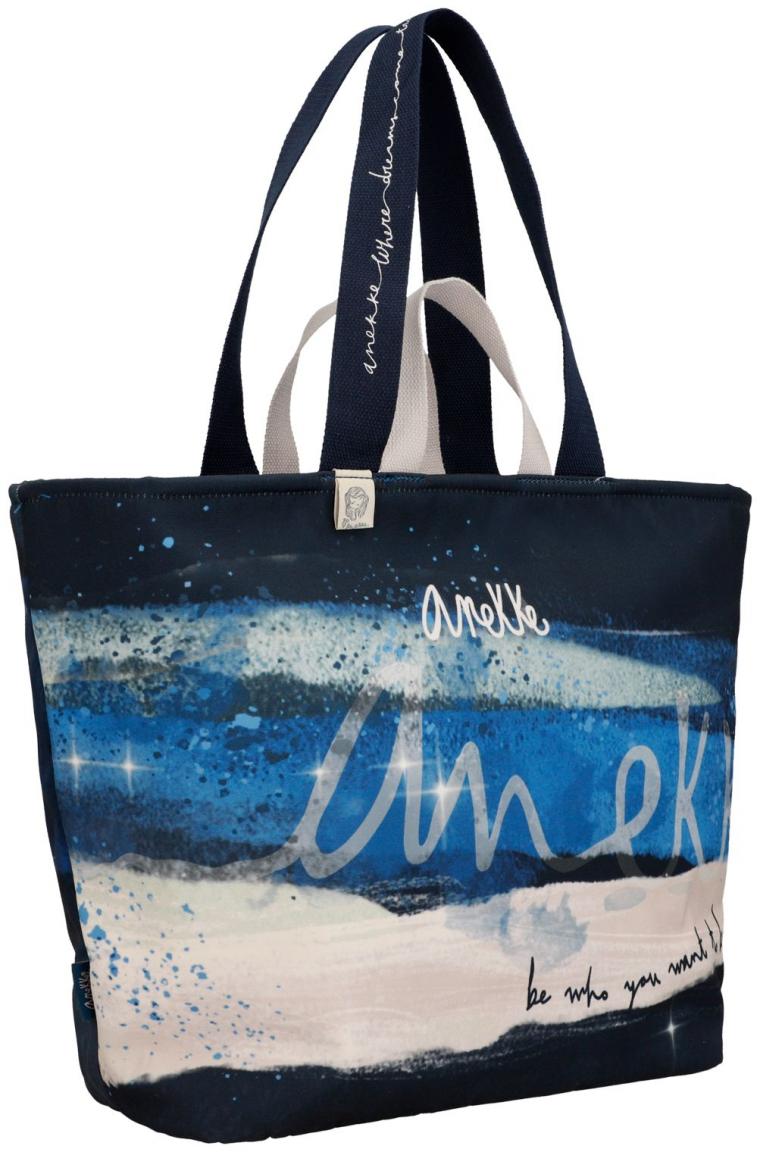 Strandtasche blau rosa Anekke Hollywood Studio