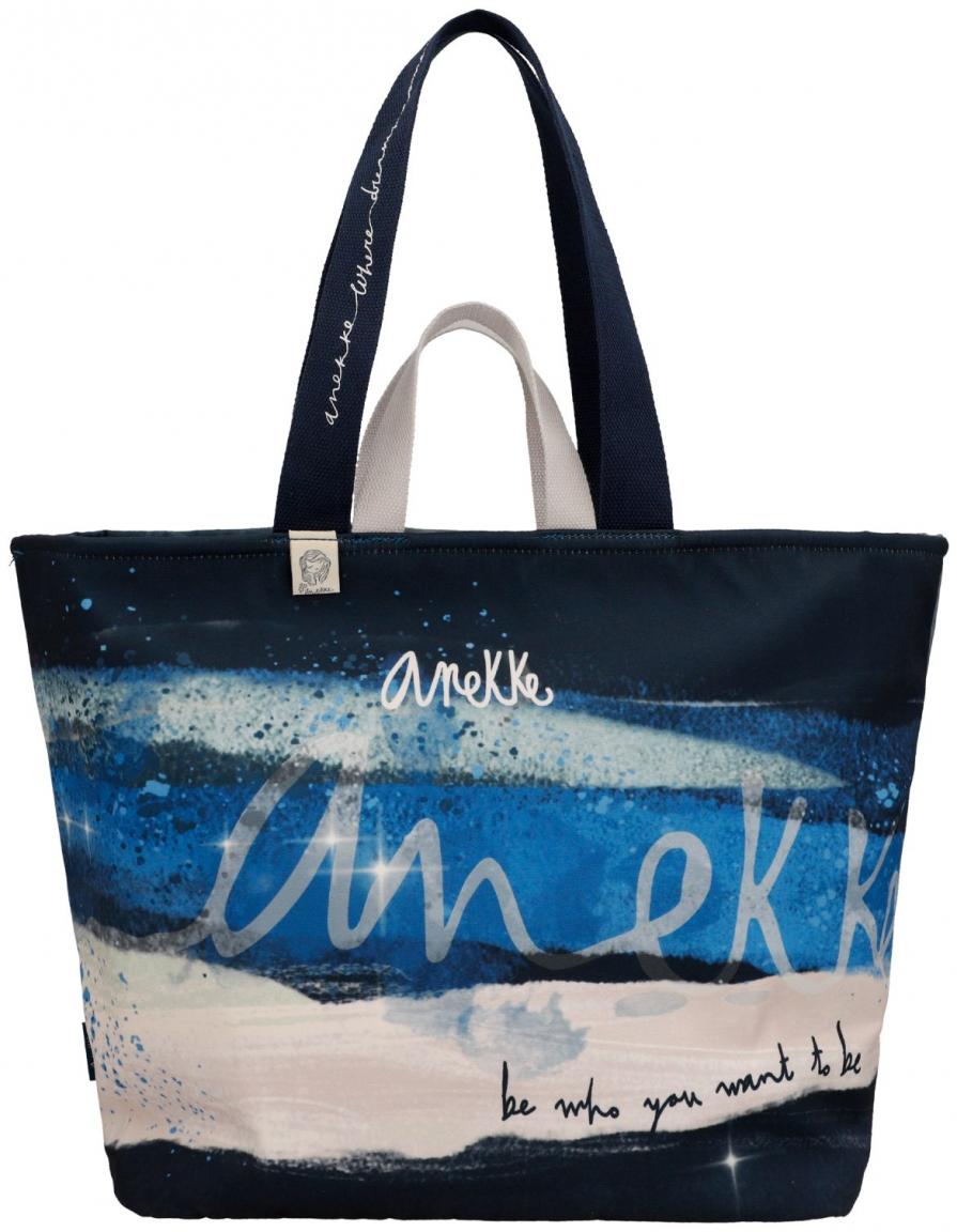 Strandtasche blau rosa Anekke Hollywood Studio